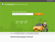 Tablet Screenshot of bestegarage.nl